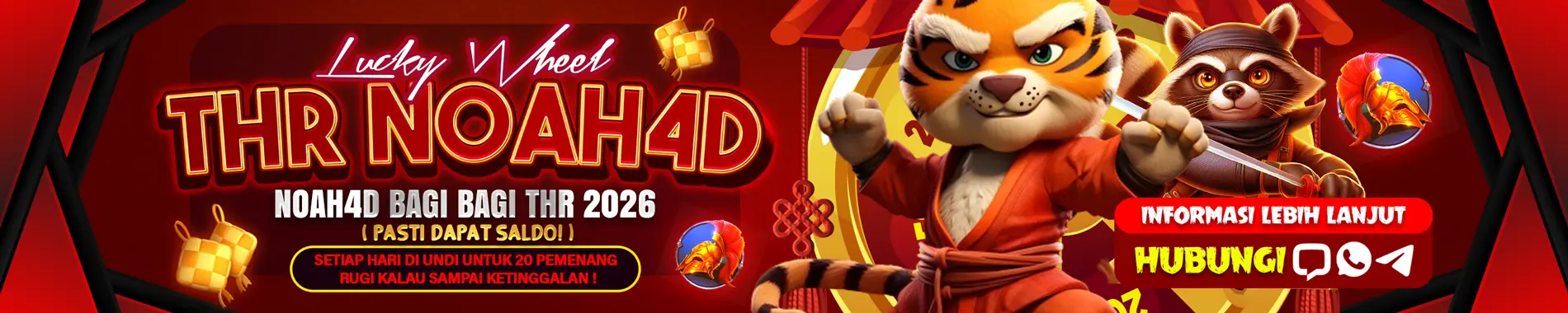 LUCKY WHEEL THR NOAH4D 2026